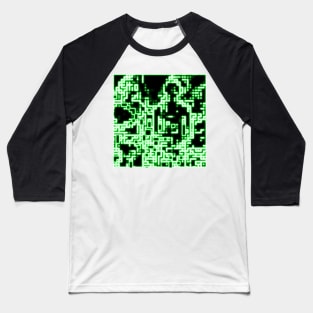 Neon abstract Baseball T-Shirt